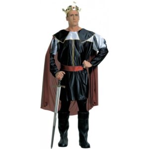 König Karl I. Mittelalter Kostüm-L