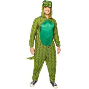 Krokodil Overall Kostüm für Herren