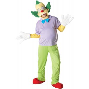 Krusty der Clown Simpson Kostüm für Erwachsene - XL