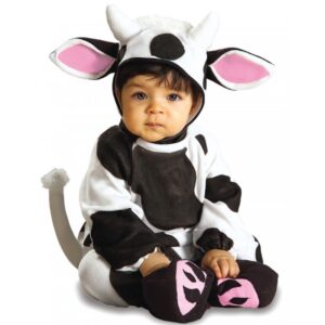 Kuscheliges Kuh Kostüm für Babys