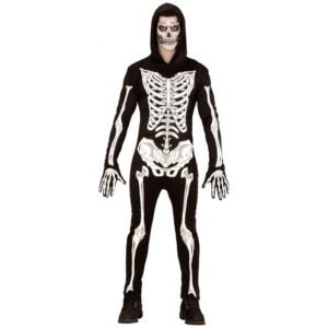 Skelett Overall Halloween Kostüm