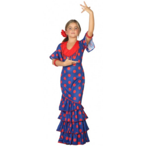 Flamenco Tänzerin Catalina Kinderkostüm-Kinder 10-12