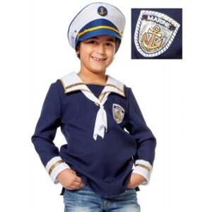 Marine Matrosen Hemd für Kinder-Kinder 140