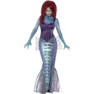 Meerjungfrau Nixe Zombie Kostüm