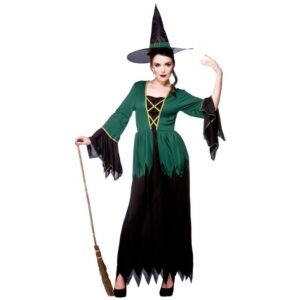 Meredith Moorhexe Kostüm schwarz-grün