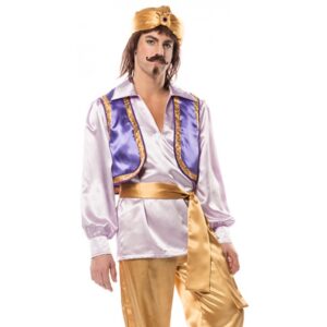 Orientalisches Aladin Hemd lila-Herren 56