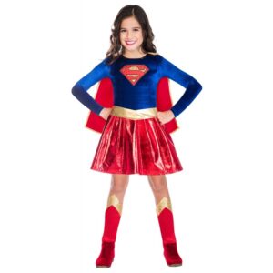 Super Girl Kinder Kostüm-Kinder 3-4 Jahre
