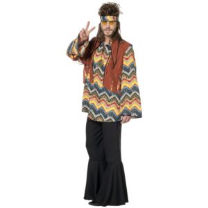 Peaceful Ziggy Woodstock Hippie Kostüm
