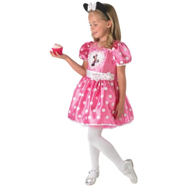 Pink Cupcake Minnie Mouse Kinderkostüm-M