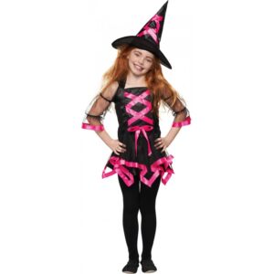 Pinky Witch Hexen Kinderkostüm-Kinder 128