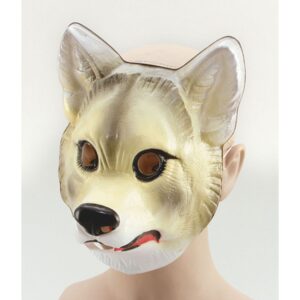 Tierische Wolfs Maske