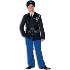 Polizei Inspektor Kostüm Deluxe-Herren 56