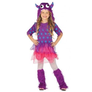 Purpura Monster Kinderkostüm-Kinder 3-4