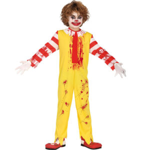 Horror Burger Zombie Clown Jungenkostüm
