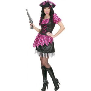 Sexy Piratin Seeräuberin Kostüm für Damen-RD L