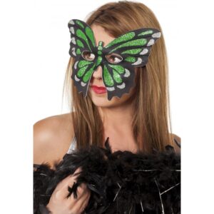 Schmetterling Maske grün