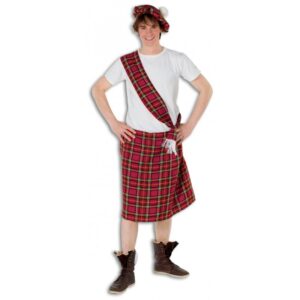 Scottish Ensemble Kostüm rot