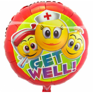 Get Well Folienballon