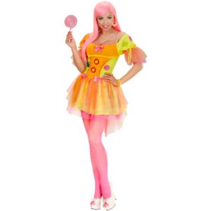 Sexy Fantasy Candy Clown Kostüm