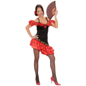 Sexy Spanierin Flamenco Lady Kostüm