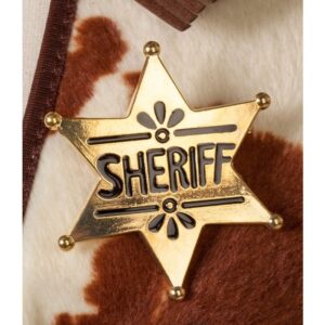 Sheriff Stern Marke Gold