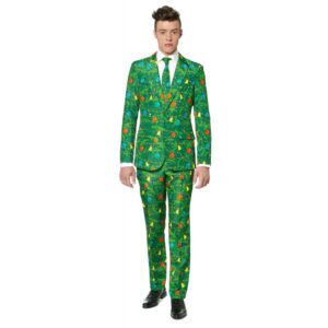 Suitmeister Christmas Green Tree Anzug
