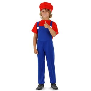 Super Klempner Kostüm für Kinder-L