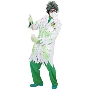 Dr. Toxic Zombie Arzt Kostüm