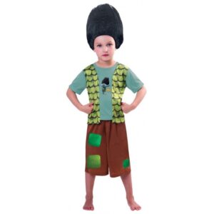 Trolls Branch Kostüm für Kinder-Kinder 5-6 Jahre