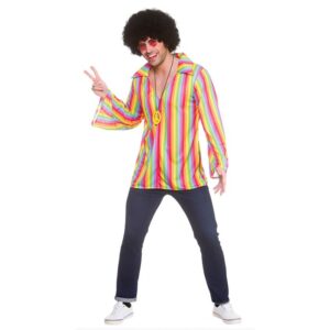 Rainbow Hippie Shirt für Herren Classic
