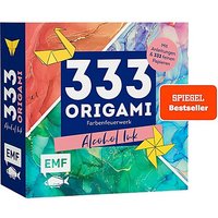 Block "333 Origami – Farbenfeuerwerk: Alcohol Ink"