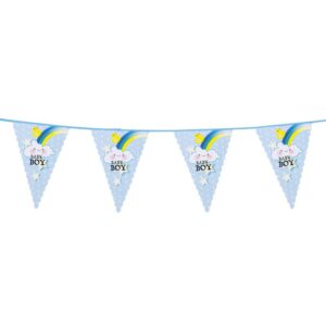 Baby Boy Party Wimpelkette 6m