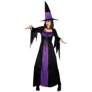 Wanda Waldhexe Kostüm schwarz-violett