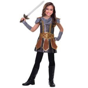 Gladiatoren Kriegerin Kostüm für Mädchen