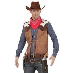 Wild West Cowboy Weste für Herren-XL