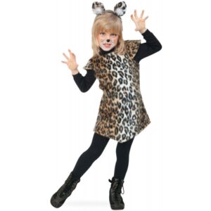 Wildkatzen Plüsch Kostüm für Kinder-Kinder 128