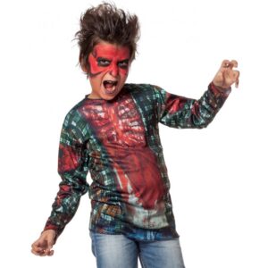 Zombie Horror Shirt für Kinder