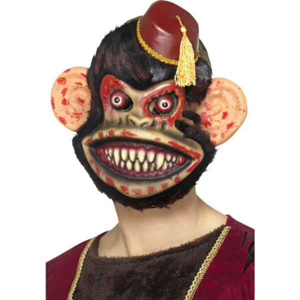 Zombie Spielzeugaffen Maske für Erwachsene
