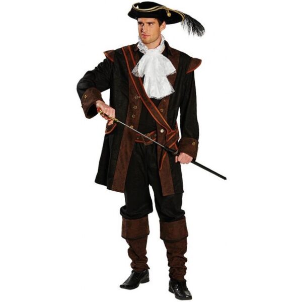 Pirat Jack Drake Kostüm für Herren-Herren 58
