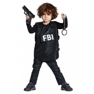 Special Agent FBI Weste für Kinder-Kinder 140/152