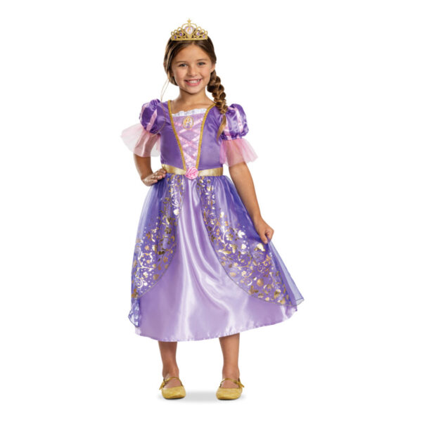 Disney Rapunzel Mädchenkostüm-Kinder 6-8 Jahre