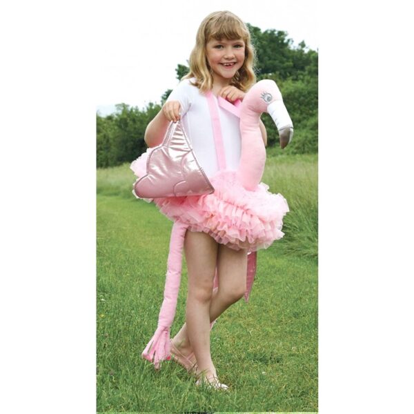 Crazy Flamingo Kinder Kostüm-Einheitsgröße S/M