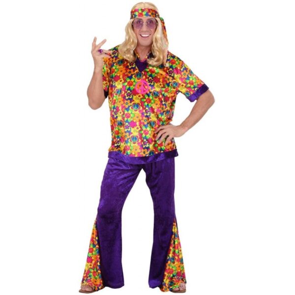 Hippie Dude Kostüm für Herren-RM L