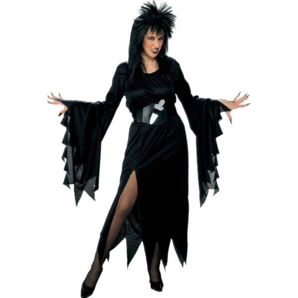 Evilina Gothic Zauberin Kostüm-L