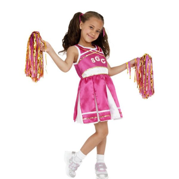 Kinder Cheerleader Kostüm Lucy-Kinder 7-9