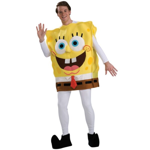 Sponge Bob Kostüm Deluxe für Erwachsene-M/L