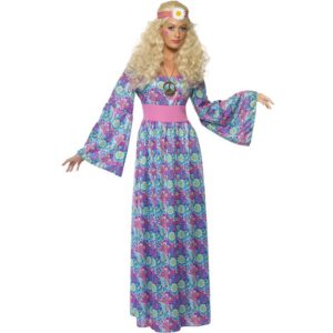 Hippie Blumenkind Kostüm für Damen-M
