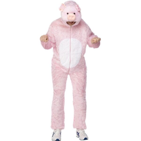 Schweinchen Jumpsuit Kostüm-M/L
