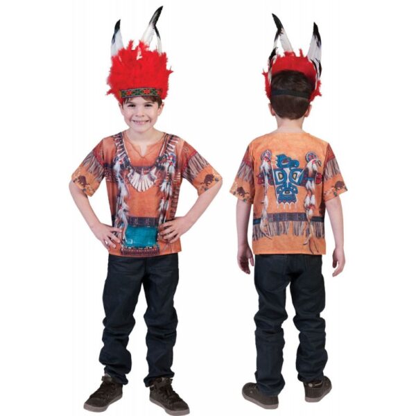 Kleiner Apache 3D Shirt für Kinder-Kinder 6-7