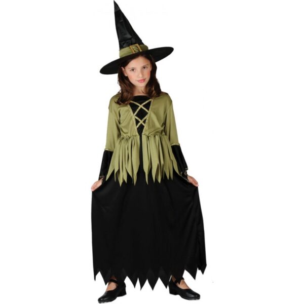 Woodland Witch Hexenkostüm-Kinder 7-9